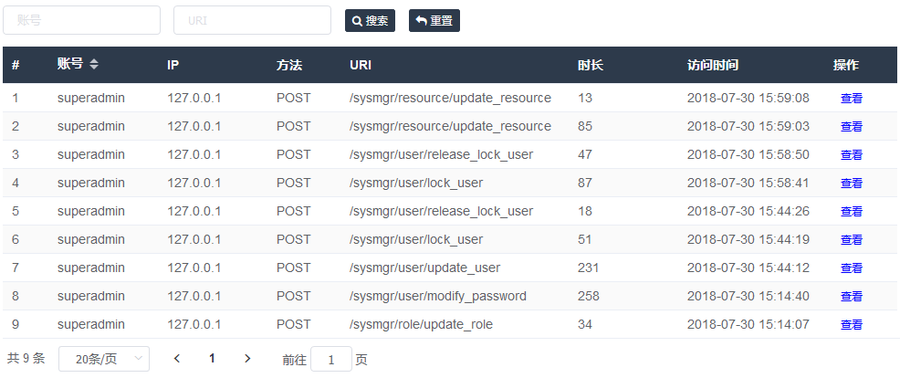 SpringBoot应用自定义注解记录操作日志